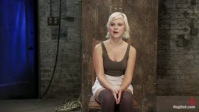 Little blond Aussie chick walked into the wrong sub basementWelcome to America.