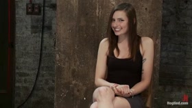 Super cute next door gets bound by perverted coupleStripped, flogged, fingered and made to cum!