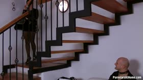 Black Haired Domme Sucks And Fucks Her Man