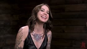 Pain Slut Krysta Kaos Devastated in Metal Bondage