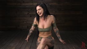 Joanna Angel: Tattooed Slut Made to Cum in Grueling Bondage