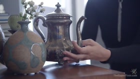 Scamming Squirting Slut Punished by Crazy Anal Housewife