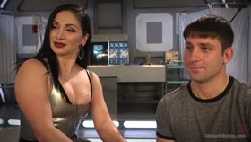 Lea Lexis Presents Her Futuristic Medical Fetish Dungeon