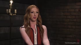 Hot Redhead Katy Kiss Trained to be a Better Slut