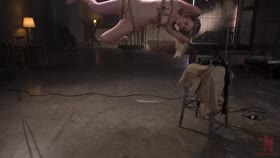 Girl Next Door Kate Kennedy Tied in Rope Bondage and Fucked