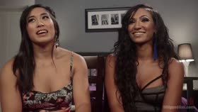 Noisy Neighbor: Conflict turned Kinky Lesbian Sex!
