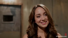 Popping her lesbian cherry!