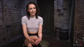 First Timer in Extreme Bondage with Brutal Tormented, and Made to Cum