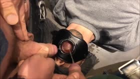 Urinal Cumdump Training - Gay