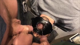 Urinal Cumdump Training - Gay