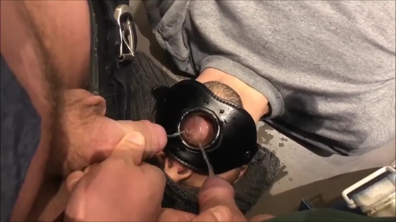 Urinal Cumdump Training - Gay