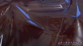 Eva Under Black Plasticwmv