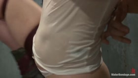 BONDAGE Water, Bondage, Screams, Orgasms and Big Wet Titties