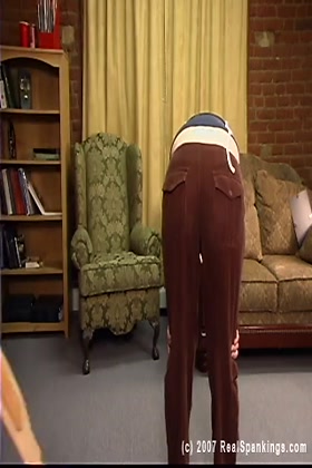 Spankings Bare Breasted Teen Spanking891 1