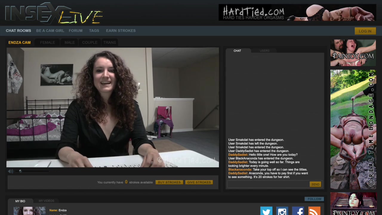 HARDTIED - ﻿﻿Endza Adairː A Feature Presentation
