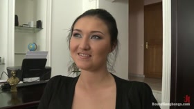 Secretary's Surrender: Boss and Cohorts Bind and Breed Her