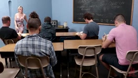 Dee Williams Gets Schooled: Big Tit Teacher Gets Stuffed Air Tight