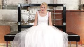 Wedding Nightmare: Chloe Cherry Gets Fucked by Fiance's Five Friends