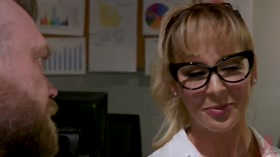 Executive Discipline: Cherie DeVille Humiliates Her Boss Mike Panic