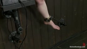 Big Titty Sybian Riding Slut wears Gas Mask