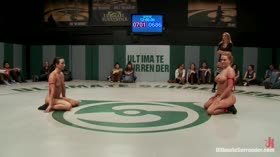 Tits vs. Legs; Round 3 of July's Epic Tag Team Match!