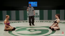 SUMMER VENGEANCE: 6th vs 11th Two Big Tittied Wrestlers Fight to Avoid Elimination for the Season