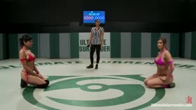 The Champ is back! Ariel X catastrophically destroys an experienced rookie. Devastating submissions!