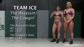 THE NINJA's vs TEAM ICE The 2010 Tag Team League begins now!