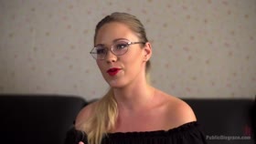 Blond Bombshell Selvaggia Goes All Out in Public: Double Penetration, Fisting, & Humiliation with Tina Kay