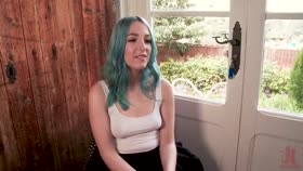 Spanish Punk Princess Liz Rainbow tormented by Cadence Lux!