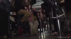 Spanish Bar turns into a Filthy Fuck Party!  Part 2