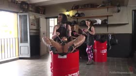 Fugitive Biker Bar Gets Serviced!  Part 2