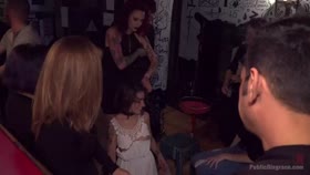 Perky Teen Alexa Nasha is Fucked in front of a Chanting Crowd  Part 2