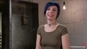 Tightly Bound and Gaged, Ass Fucked in Public