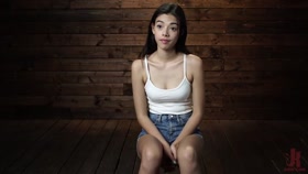 Harmony Wonder: 19 Year Old Tormented and Cums in Grueling Bondage