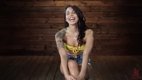 Brazilian Slut Gina Valentina Endures Brutal Torment in Bondage