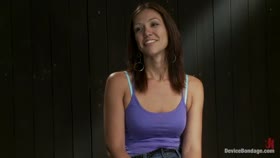 Up and coming bondage whole made to cum and squirt with caning and whipping