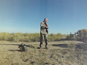 Nice day while out pronghorn hunting. There was no one else around. I prefer being naked!