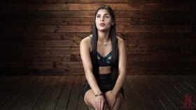 Katya Rodriguez: Hogtied Newcomer Bound and Tormented in Bondage
