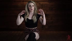 Kate Kennedy is Brutalized in Extreme Bondage and Made to Cum