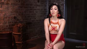 Petite Brunette is Captured in Bondage, Tormented, and Made to Cum