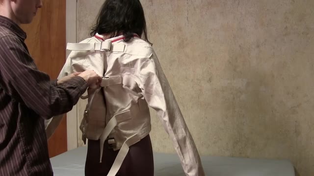 Wenona vibed in a Posey straitjacket